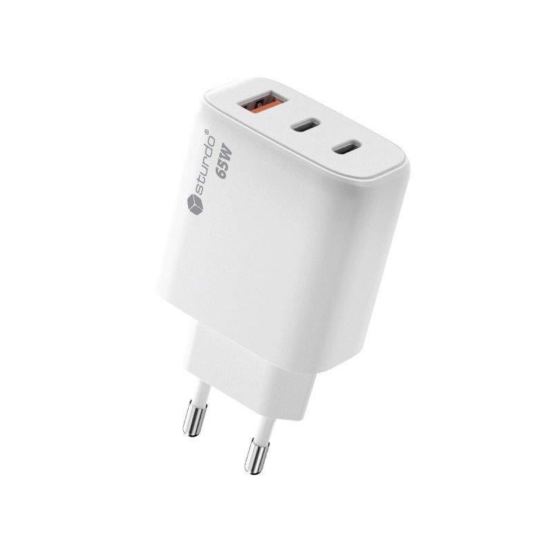 STURDO NSI-0090-STU-GAN65 SIETOVA NABIJACKA GAN 65W 2XPD+QC3.0, BIELA https://www.andreashop.sk/files/kat_img/01.jpg_OID_0T2D000901.jpg