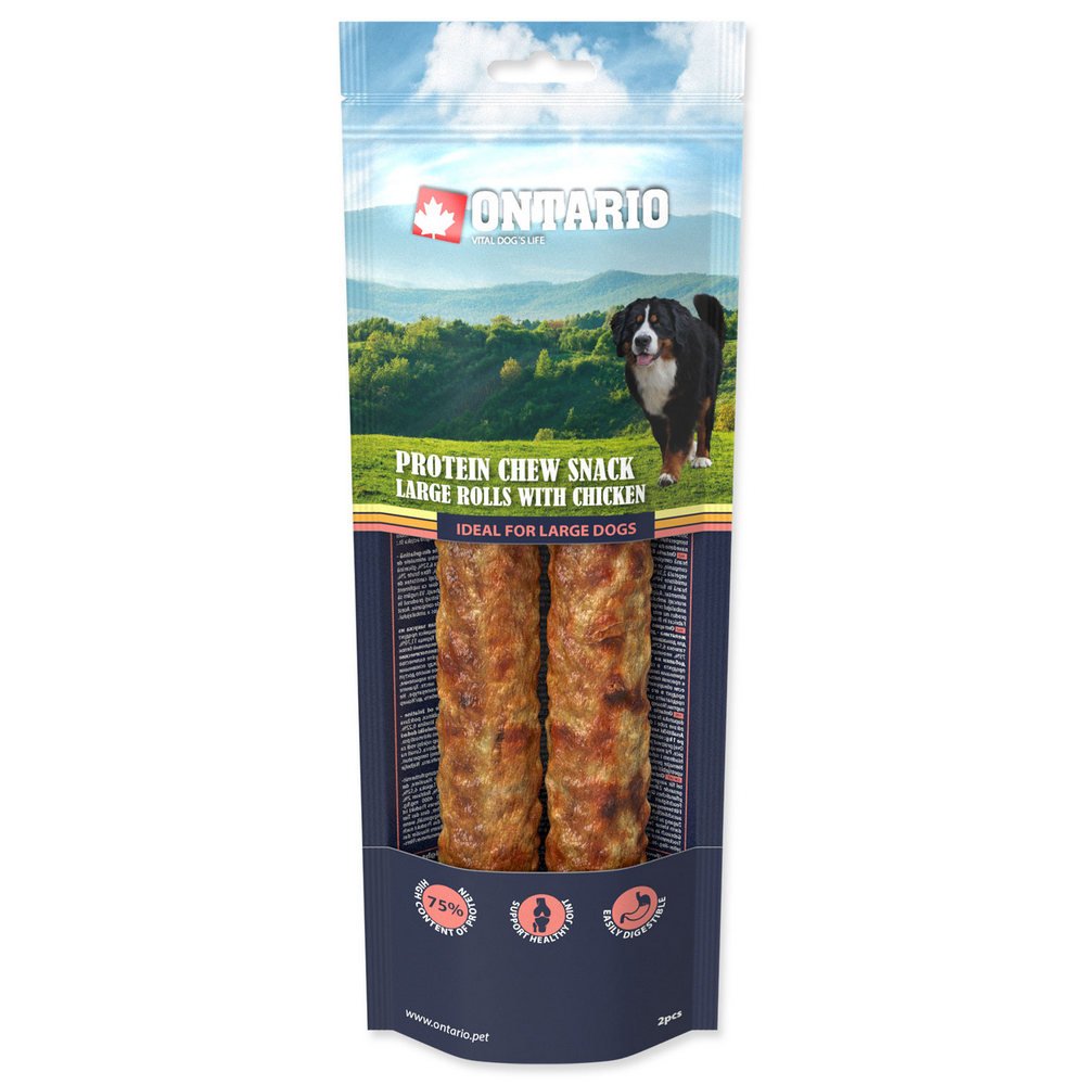 ONTARIO PROTEIN ZUVACI PAMLSOK VELKA ROLKA S KURACIM 2 KS 25,4 CM https://www.andreashop.sk/files/kat_img/01.jpg_OID_ACHE000901.jpg