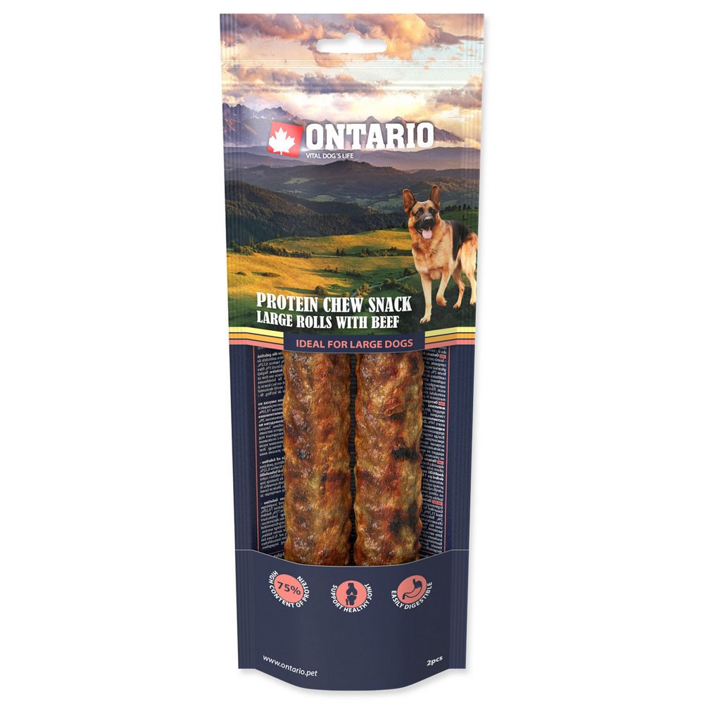 ONTARIO PROTEIN ZUVACI PAMLSOK VELKA ROLKA S HOVADZIM 2 KS 25,4 CM https://www.andreashop.sk/files/kat_img/01.jpg_OID_LCHE000901.jpg