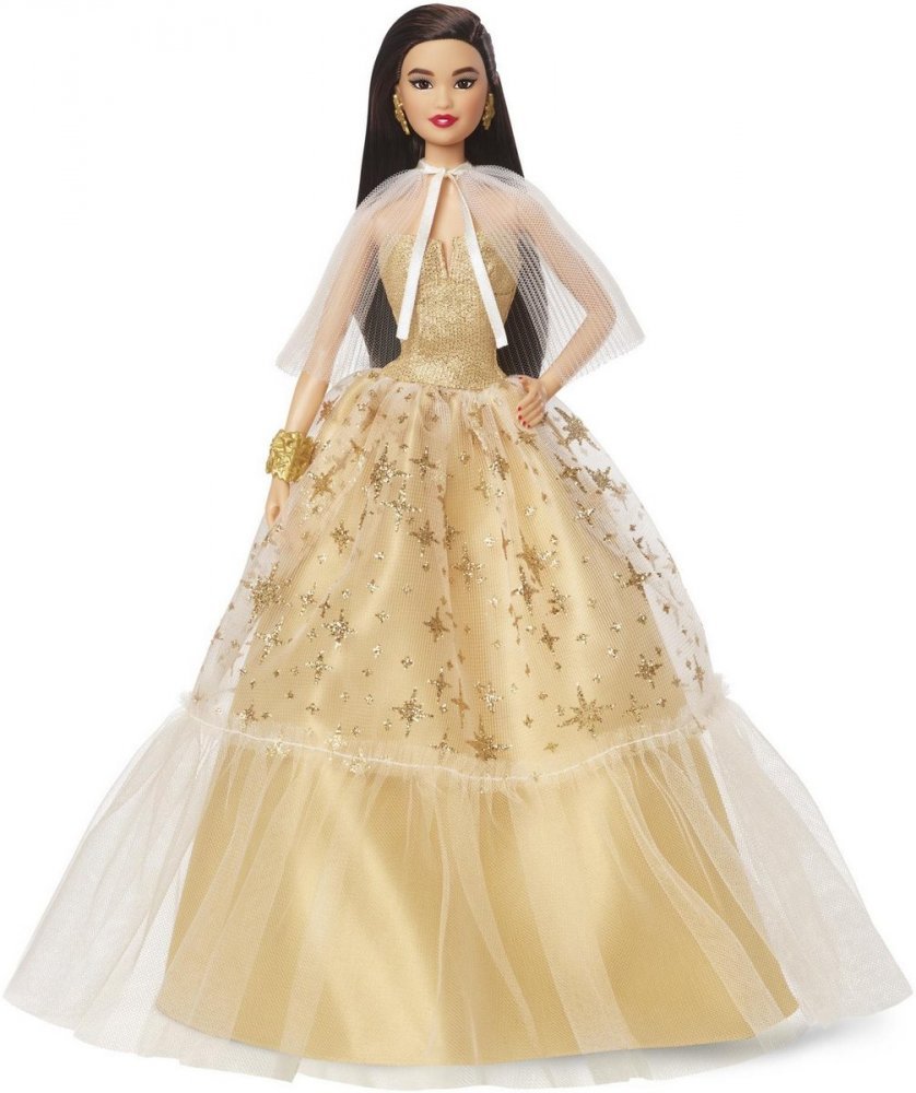 MATTEL BARBIE VIANOCNA BABIKA CIERNOVLASKA 2023 /25HJX07/ https://www.andreashop.sk/files/kat_img/01.jpg_OID_R846000901.jpg