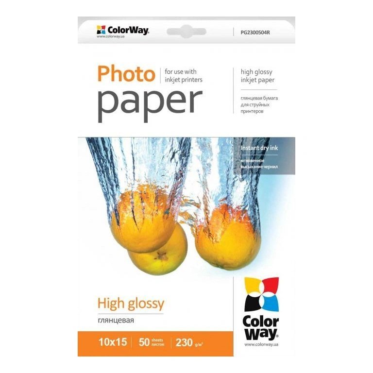 COLORWAY FOTOPAPIER VYSOKO LESKLY 230G/M, 50KS, A4, PG230050A4 https://www.andreashop.sk/files/kat_img/1.jpg_OID_0SDM000901.jpg