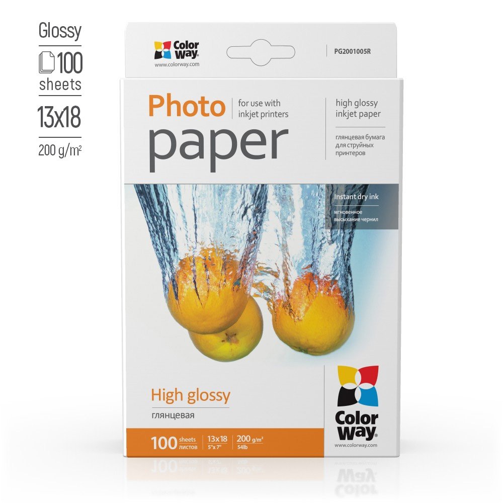 COLORWAY FOTOPAPIER CW VYSOKO LESKLY 200G/M2,100KS,13X18 (PG2001005R) https://www.andreashop.sk/files/kat_img/1.jpg_OID_3NTF000901.jpg