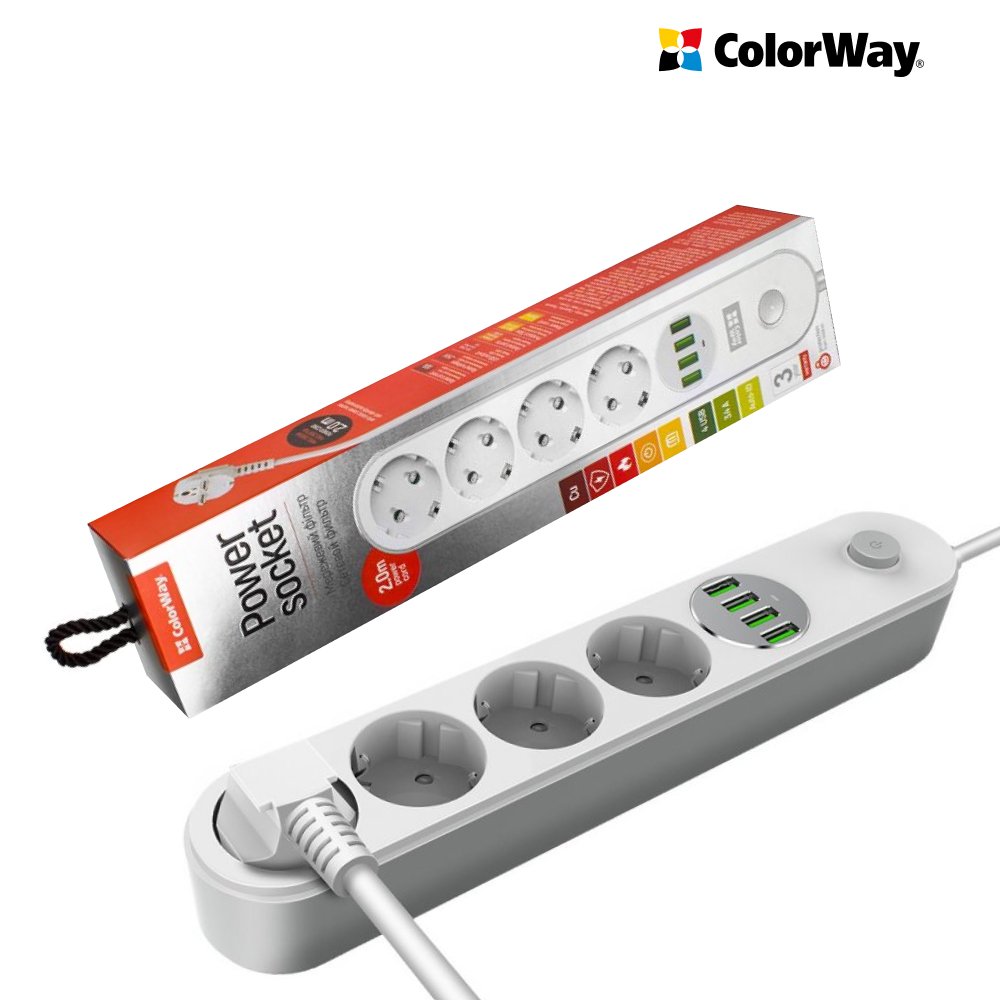 COLORWAY PREDLZOVACI KABEL 4X EUROZASUVKA, 4X USB BIELA (CW-CHE44W) https://www.andreashop.sk/files/kat_img/1.jpg_OID_7JDJ000901.jpg