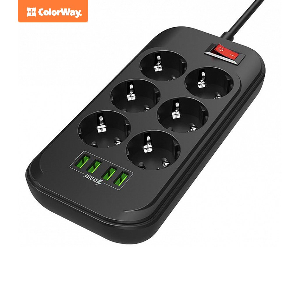COLORWAY PREDLZOVACI KABEL CW 6X EUROZASUVKA, 4X USB, CIERNY (CW-CHE64B) https://www.andreashop.sk/files/kat_img/1.jpg_OID_NITF000901.jpg