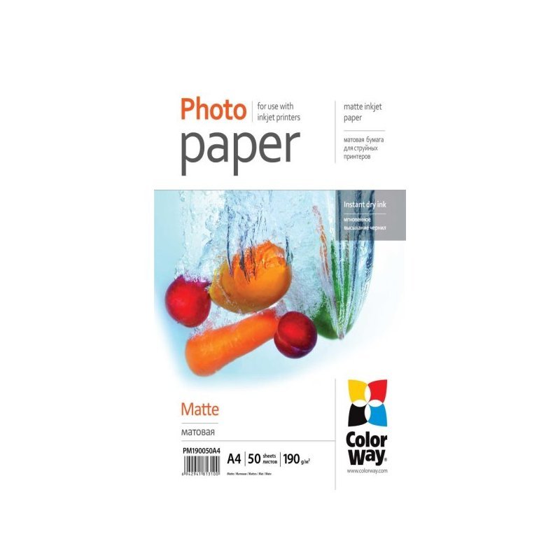 COLORWAY FOTOPAPIER CW MATNY 190G/M2,50KS,A4 (PM190050A4) https://www.andreashop.sk/files/kat_img/1.jpg_OID_WRTF000901.jpg