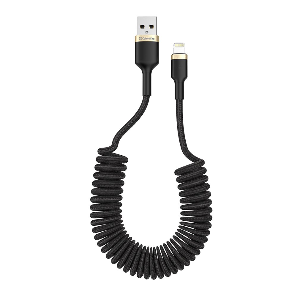 COLORWAY KABEL USB APPLE LIGHTNING (SPIRAL) 2.4A 1M, BLACK (CW-CBUL051-BK) https://www.andreashop.sk/files/kat_img/1.jpg_OID_X1SF000901.jpg