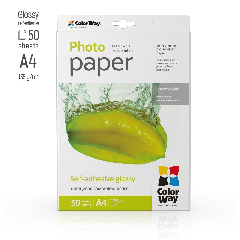 COLORWAY FOTOPAPIER CW LESKLY SAMOLEPIACI 135/80G/M2,50KS,A4 (PGS1358050A4) https://www.andreashop.sk/files/kat_img/1.jpg_OID_XKTF000901.jpg