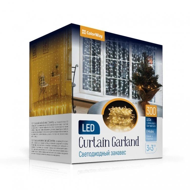 COLORWAY LED GIRLANDA/ VNUTORNE/300LED/DLZKA 3 X 3M/TEPLA BIELA/ AC 220V (CW-GW-300L33V) https://www.andreashop.sk/files/kat_img/1.jpg_OID_~900006AII.jpg