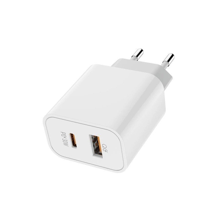 COLORWAY USB CHARGER POWER DELIVERY PORT PPS USB (TYPE-C PD + USB QC3.0) (30W) WHITE (CW-CHS037PD-WT https://www.andreashop.sk/files/kat_img/1.jpg_OID_~900006KBK.jpg