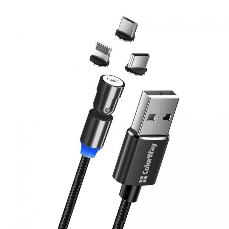 COLORWAY CABLE USB - LIGHTNING+MICROUSB+TYPE-C MAGN. ROTATION 540 2.4A 1M BLACK (CW-CBUU037-BK) https://www.andreashop.sk/files/kat_img/1.jpg_OID_~900006NSO.jpg