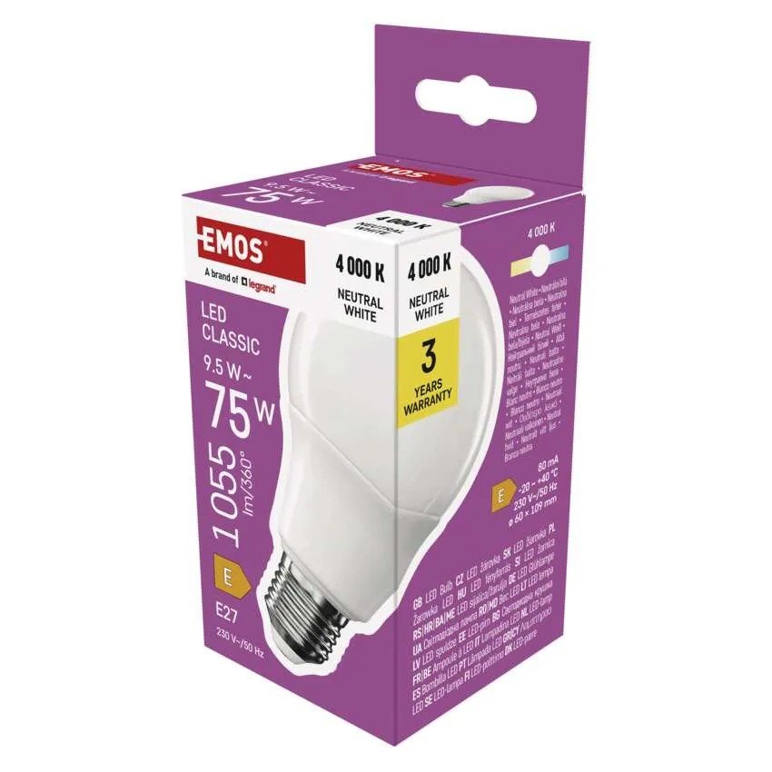 EMOS ZQ5E53 LED ZIAROVKA CLASSIC A60 / E27 / 9,5 W (75 W) / 1055 LM / NEUTRALNA BIELA https://www.andreashop.sk/files/kat_img/1.jpg_OID_~90000BFIW.jpg