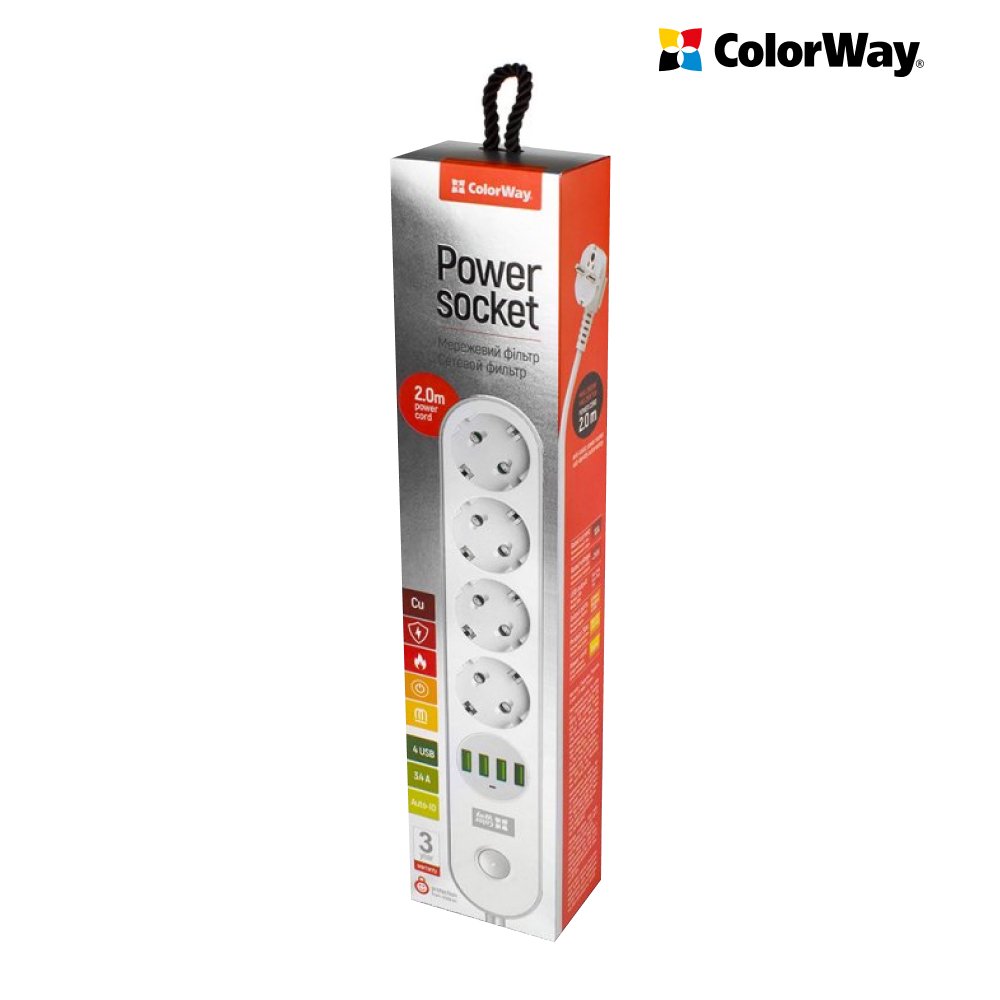 COLORWAY PREDLZOVACI KABEL 4X EUROZASUVKA, 4X USB BIELA (CW-CHE44W) https://www.andreashop.sk/files/kat_img/12.jpg_OID_GJDJ000901.jpg