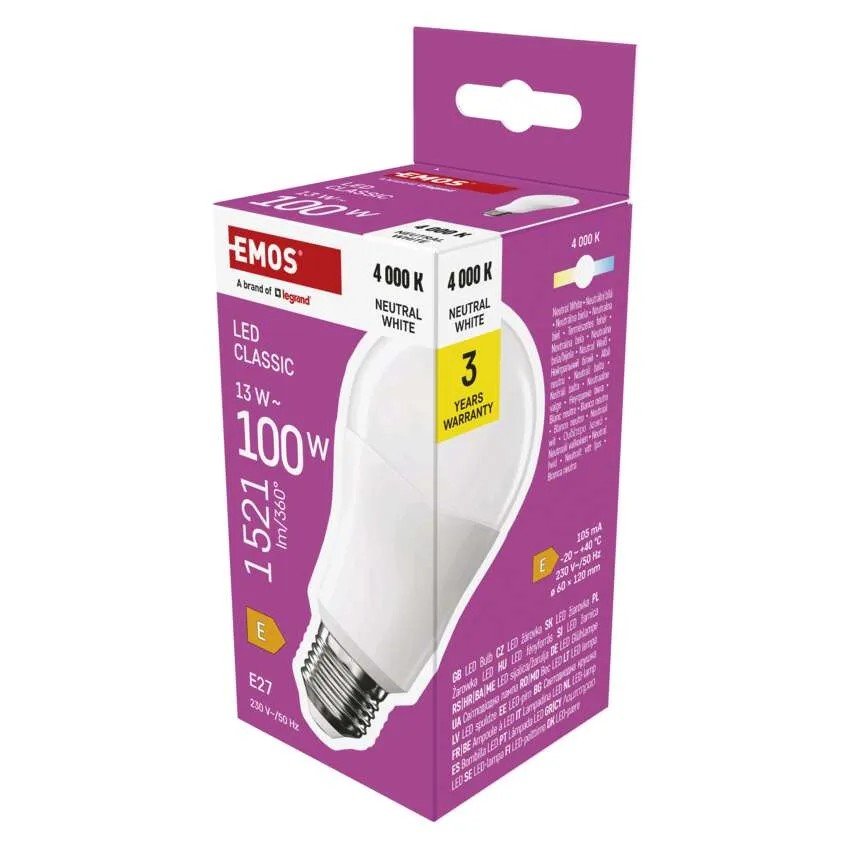 EMOS ZQ5E63 LED ZIAROVKA CLASSIC A60 / E27 / 13 W (100 W) / 1521 LM / NEUTRALNA BIELA https://www.andreashop.sk/files/kat_img/13.jpg_OID_~90000BFJR.jpg