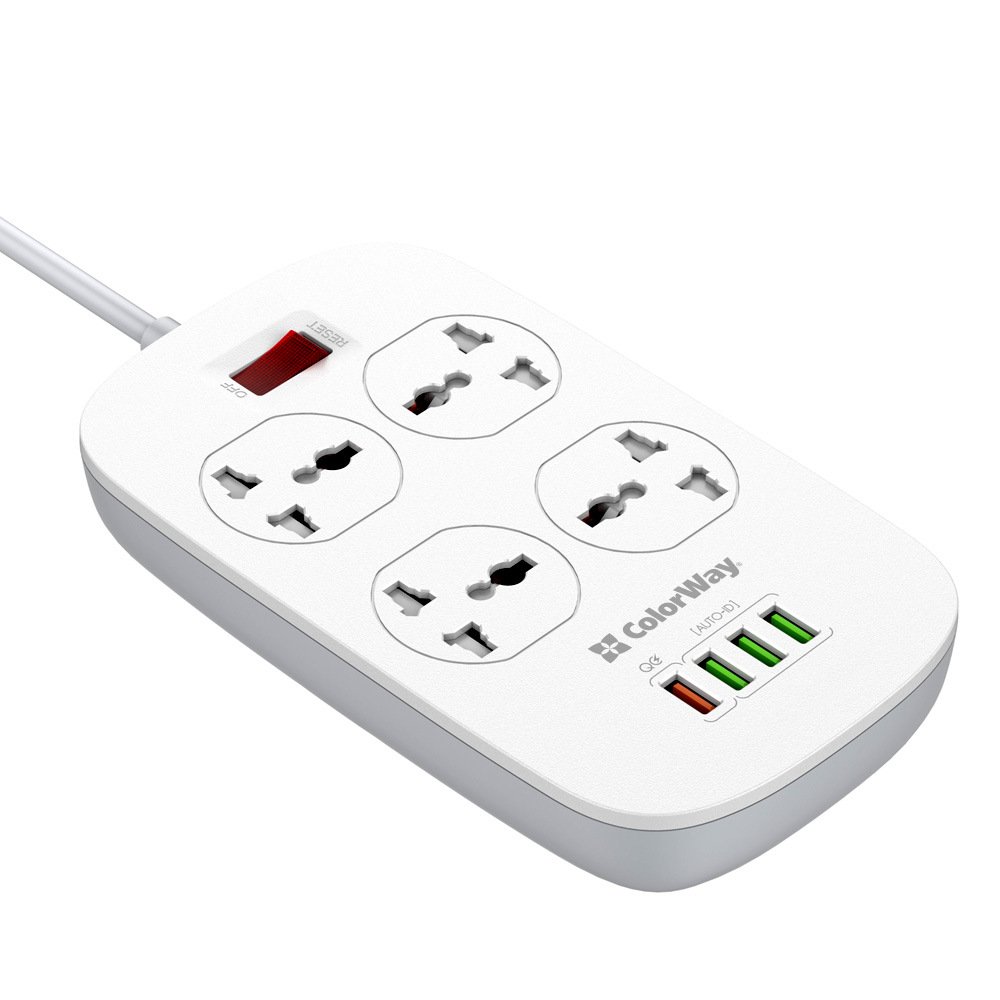 COLORWAY PREDLZOVACI KABEL CW 4X EUROZASUVKA, 4X USB (1XQC + 3XAUTOID) BIELY (CW-CHU44QW) https://www.andreashop.sk/files/kat_img/2.jpg_OID_CTTF000901.jpg