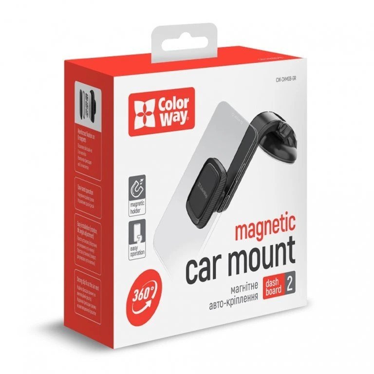 COLORWAY HOLDER FOR SMARTPHONE MAGNETIC DASHBOARD-2 (360 ROTATION) GRAY (CW-CHM08-GR) https://www.andreashop.sk/files/kat_img/2.jpg_OID_~900006L0A.jpg