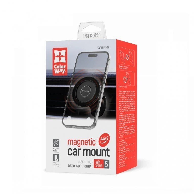 COLORWAY HOLDER FOR SMARTPHONE AIR VENT-5 (360 ROTATION) BLACK CW-CHM15-BK (CW-CHM15-BK) https://www.andreashop.sk/files/kat_img/2.jpg_OID_~900006L1B.jpg
