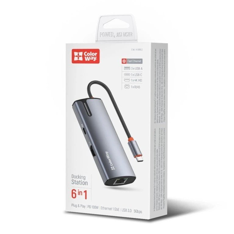 COLORWAY DOCKING STATION USB-C 6-IN-1 TYPE C PD 100W/USB3.0X3/HDMI 4K/RJ45 (CW-HUB02) https://www.andreashop.sk/files/kat_img/2.jpg_OID_~900006L5Q.jpg