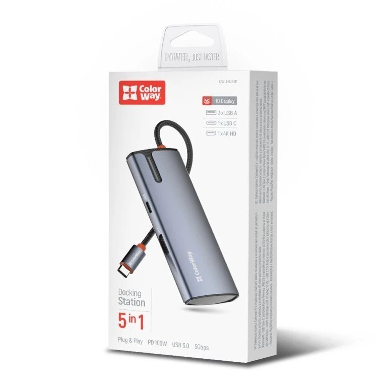 COLORWAY DOCKING STATION USB-C 5-IN-1 TYPE C PD 100W/USB3.0X3/HDMI 4K (CW-HUB01) https://www.andreashop.sk/files/kat_img/2.jpg_OID_~900006L7A.jpg
