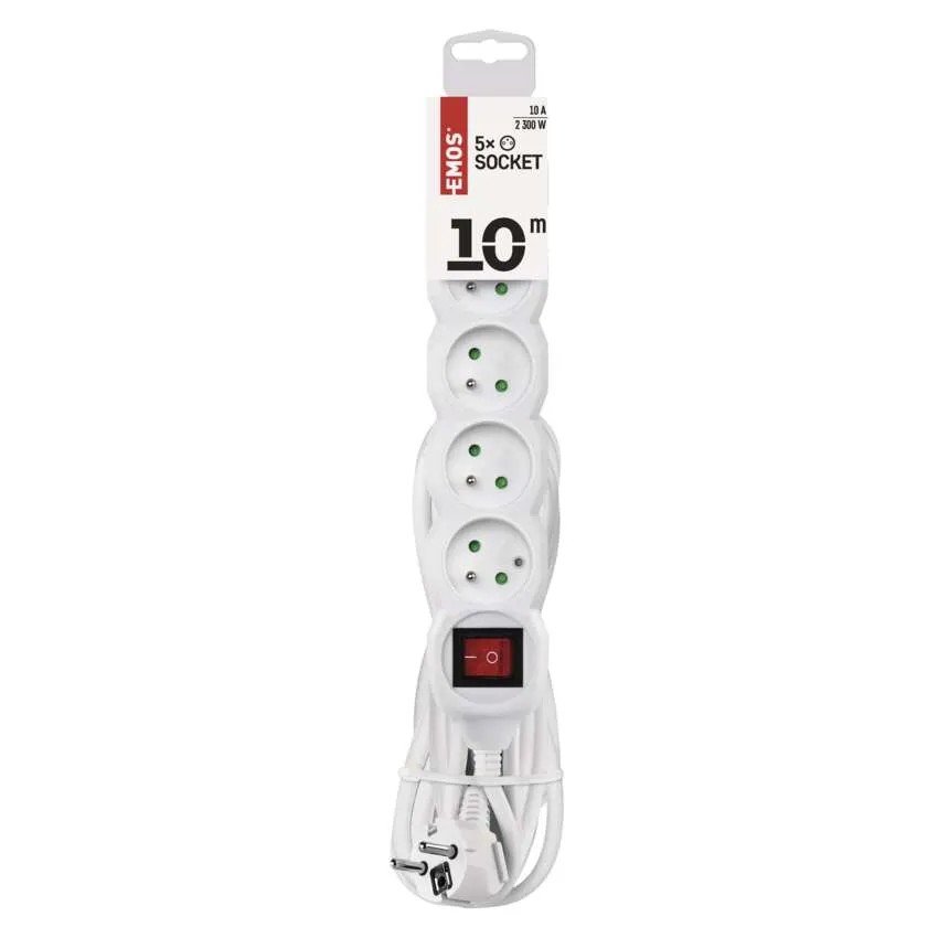 EMOS P1510 PREDLZOVACI KABEL 10 M/5 ZASUVIEK/S VYPINACOM/BIELY/PVC/1 MM2 https://www.andreashop.sk/files/kat_img/2.jpg_OID_~900007J7K.jpg