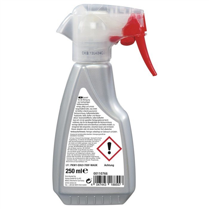 XAVAX 110766 COFFEE CLEAN, SPECIALNY CISTIACI PROSTRIEDOK PRE PLNE AUTOMATICKE KAVOVARY, 250 ML https://www.andreashop.sk/files/kat_img/2.jpg_OID_~900008SYJ.jpg