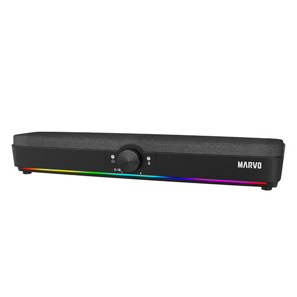 MARVO SOUNDBAR SG-286, 2.0, 10W, CIERNY, REGULACIA HLASITOSTI, RGB PODSVIETENIE, USB/BLUETOOTH, 60HZ https://www.andreashop.sk/files/kat_img/2.jpg_OID_~90000BS7G.jpg