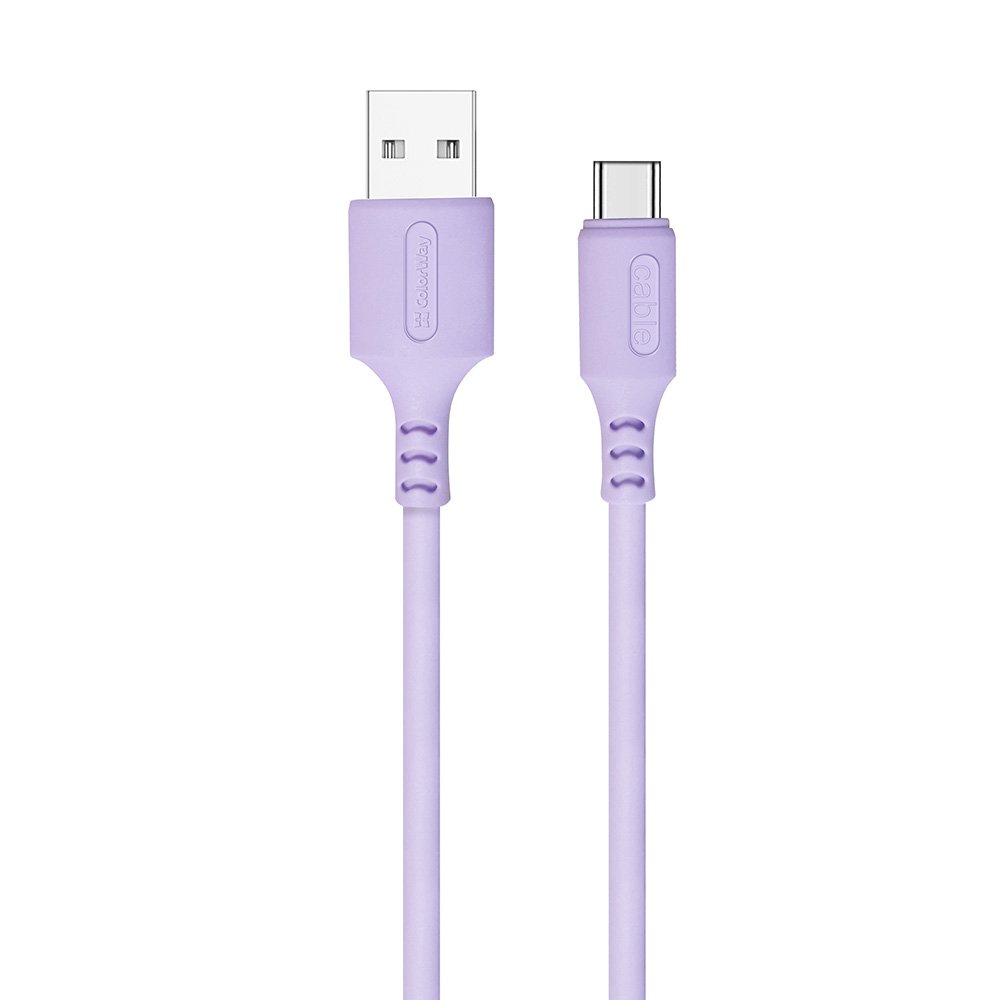 COLORWAY KABEL USB TYPE-C (SOFT SILICONE) 2.4A 1M, PURPLE (CW-CBUC044-PU) https://www.andreashop.sk/files/kat_img/3.jpg_OID_Z5TF000901.jpg