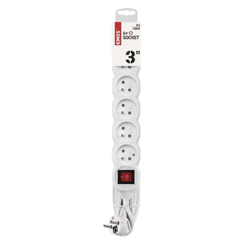 EMOS P1613 PREDLZOVACI KABEL 3 M/6 ZASUVIEK/S VYPINACOM/BIELY/PVC/1 MM2 https://www.andreashop.sk/files/kat_img/3.jpg_OID_~900007BVA.jpg