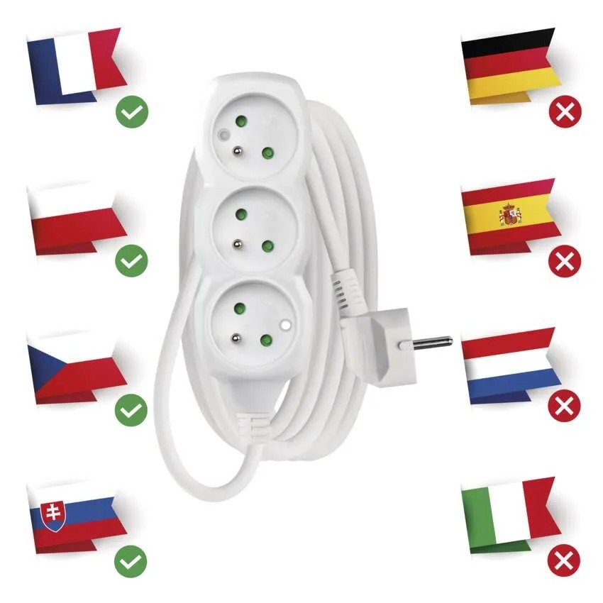 EMOS P0313 PREDLZOVACI KABEL 3 M/3 ZASUVKY/BIELY/PVC/1 MM2 https://www.andreashop.sk/files/kat_img/3.jpg_OID_~900007L4I.jpg