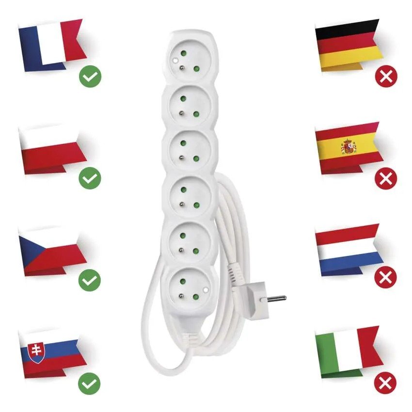 EMOS P0612 PREDLZOVACI KABEL 2 M/6 ZASUVIEK/BIELY/PVC/1 MM2 https://www.andreashop.sk/files/kat_img/3.jpg_OID_~900008RW8.jpg
