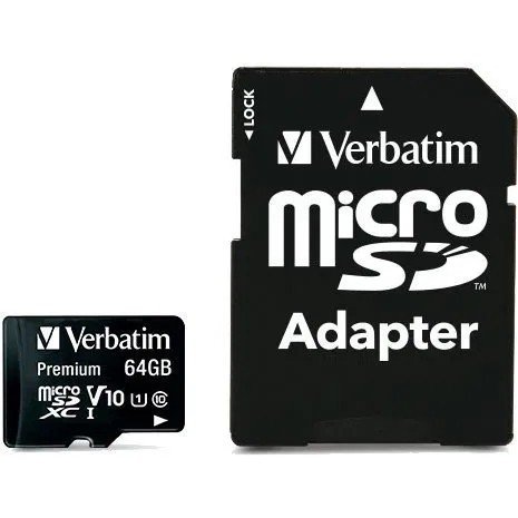 VERBATIM SDXC 64GB MICRO PAMATOVA KARTA PREMIUM UHS-I (U1) (70MB/S), V10, CLASS 10 + ADAPTER https://www.andreashop.sk/files/kat_img/3.jpg_OID_~90000BQOW.jpg