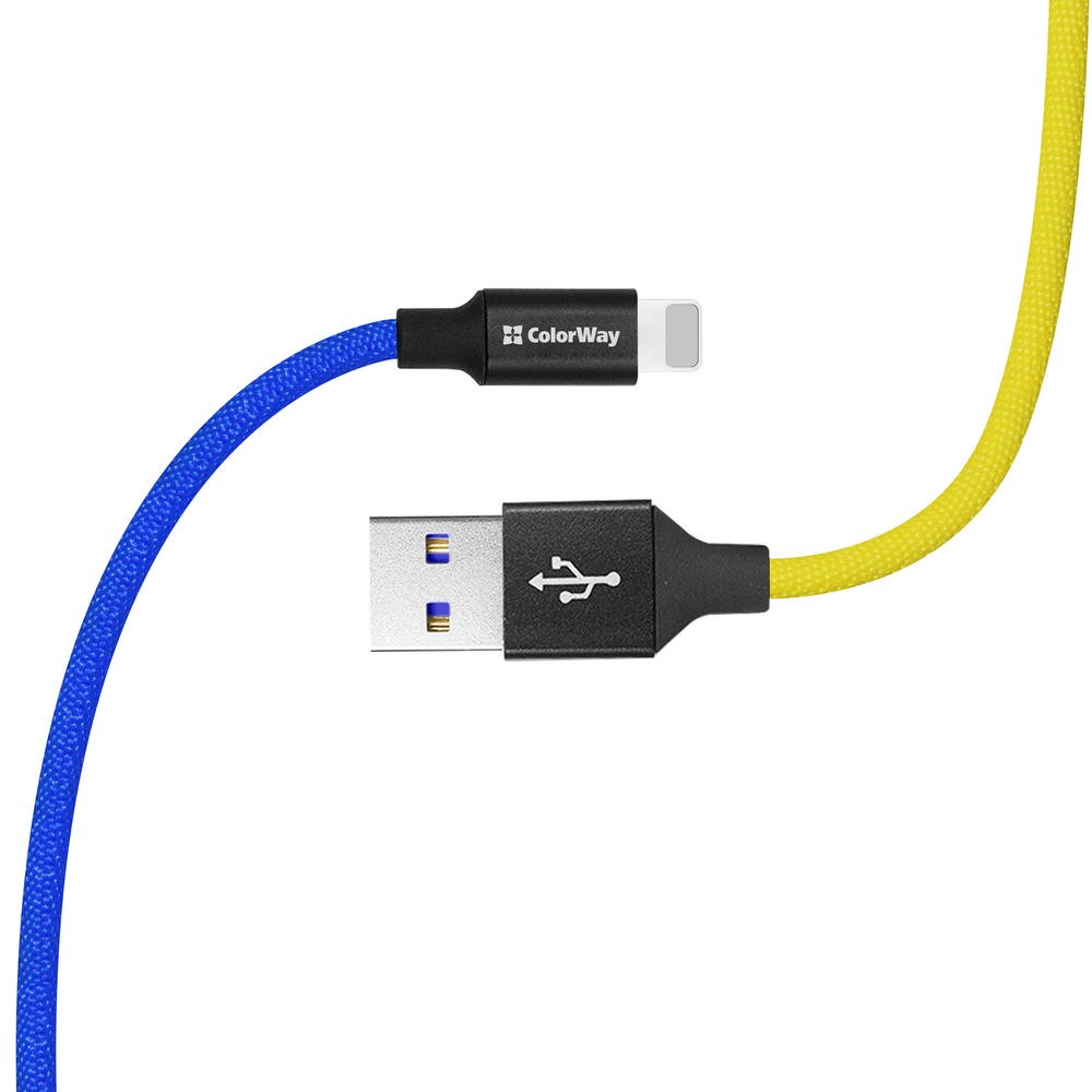 COLORWAY KABEL USB APPLE LIGHTNING, NATIONAL, 2.4A 1M, MODRO-ZLTY (CW-CBUL052-BLY) https://www.andreashop.sk/files/kat_img/4.jpg_OID_H1SF000901.jpg