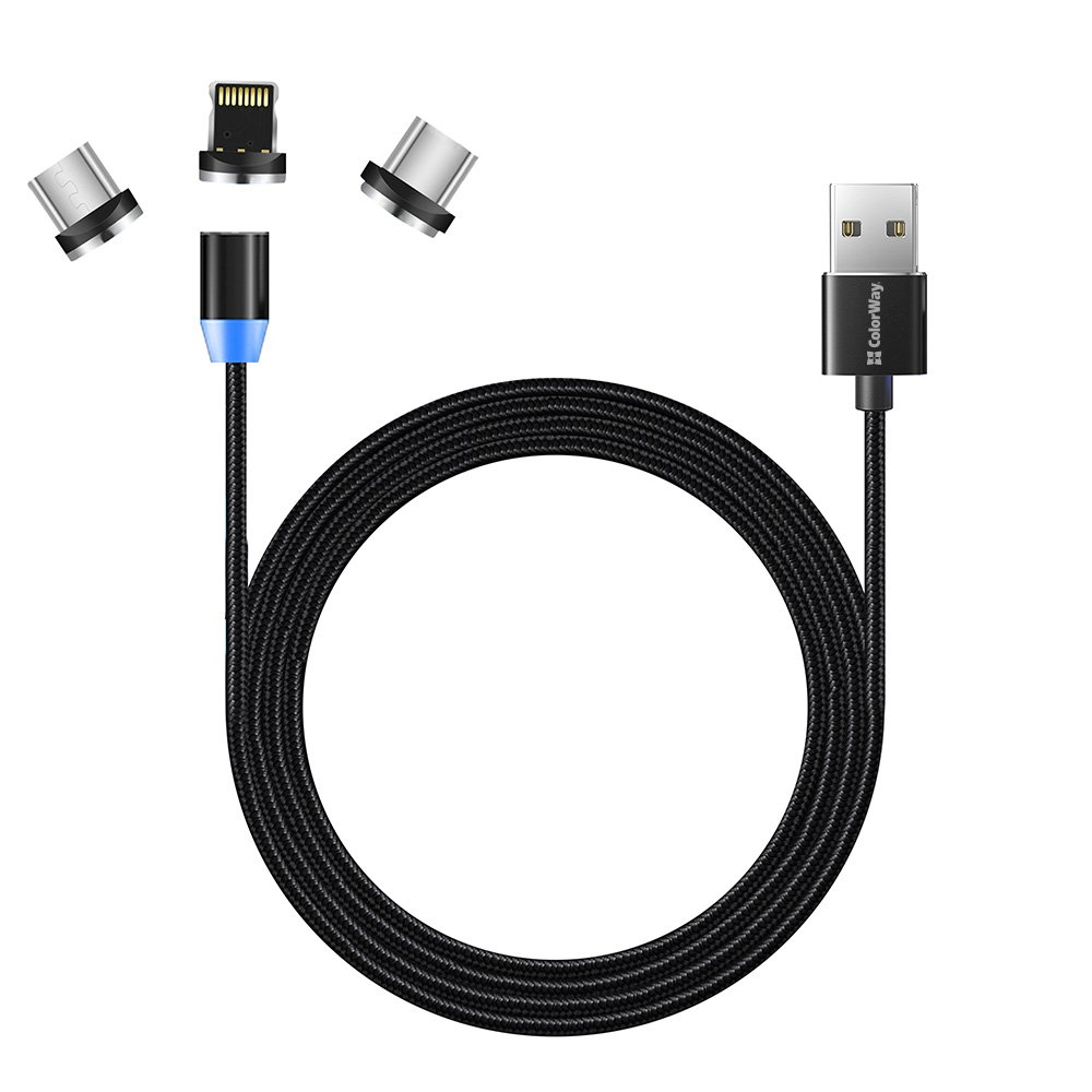 COLORWAY KABEL UNIVERZALNY 3V1 (LIGHTNING+MICROUSB+TYPE-C) MAGN., 2.4A 1M, CIERNY (CW-CBUU020-BK) https://www.andreashop.sk/files/kat_img/4.jpg_OID_IWTF000901.jpg