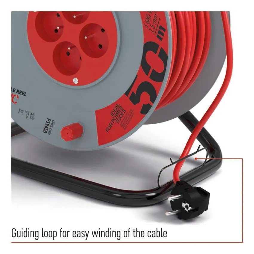EMOS P19450 PREDLZOVACI KABEL NA BUBNE 50 M/4 ZASUVKY/CERVENY/PVC/230 V/1,5 MM2 https://www.andreashop.sk/files/kat_img/4.jpg_OID_~900007BW0.jpg