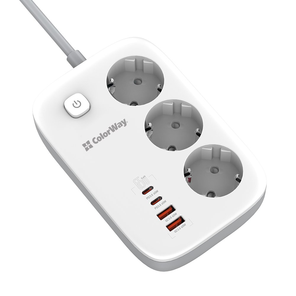 COLORWAY PREDLZOVACI KABEL CW-CHE34PDW (3X220V/2XUSB-A/2XTYPE-C) 65W GAN3 PRO - BIELY https://www.andreashop.sk/files/kat_img/5.jpg_OID_MTTF000901.jpg