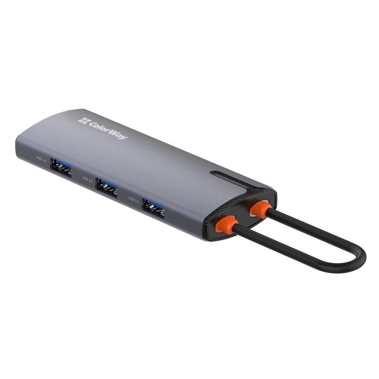 COLORWAY DOCKING STATION USB-C 6-IN-1 TYPE C PD 100W/USB3.0X3/USB2.0/HDMI 4K/RJ45 (CW-HUB03) https://www.andreashop.sk/files/kat_img/5.jpg_OID_~900006L56.jpg
