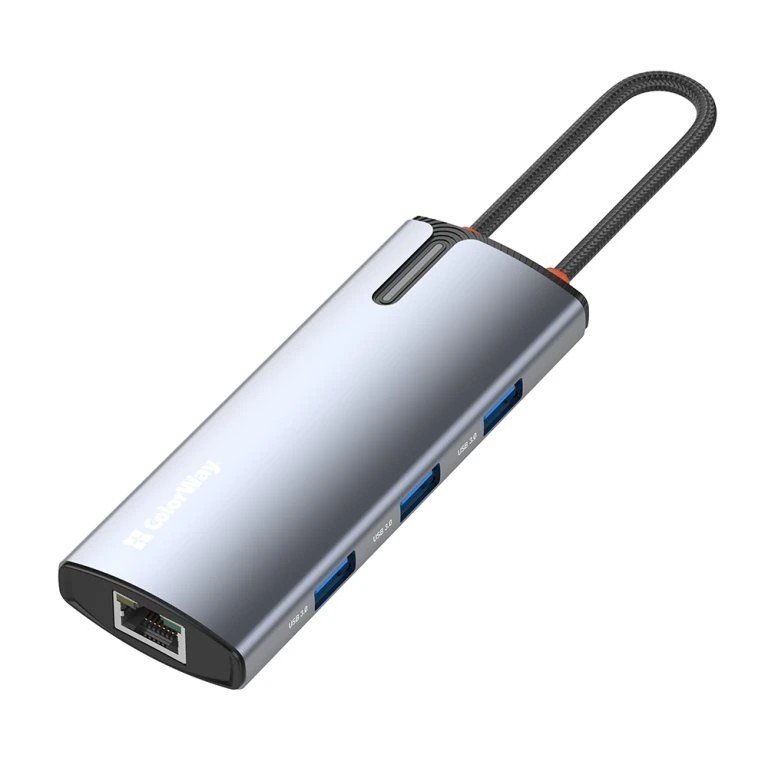 COLORWAY DOCKING STATION USB-C 6-IN-1 TYPE C PD 100W/USB3.0X3/HDMI 4K/RJ45 (CW-HUB02) https://www.andreashop.sk/files/kat_img/5.jpg_OID_~900006L5T.jpg