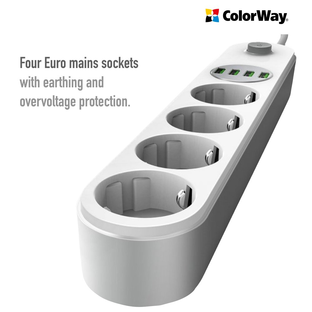 COLORWAY PREDLZOVACI KABEL 4X EUROZASUVKA, 4X USB BIELA (CW-CHE44W) https://www.andreashop.sk/files/kat_img/6.jpg_OID_CJDJ000901.jpg