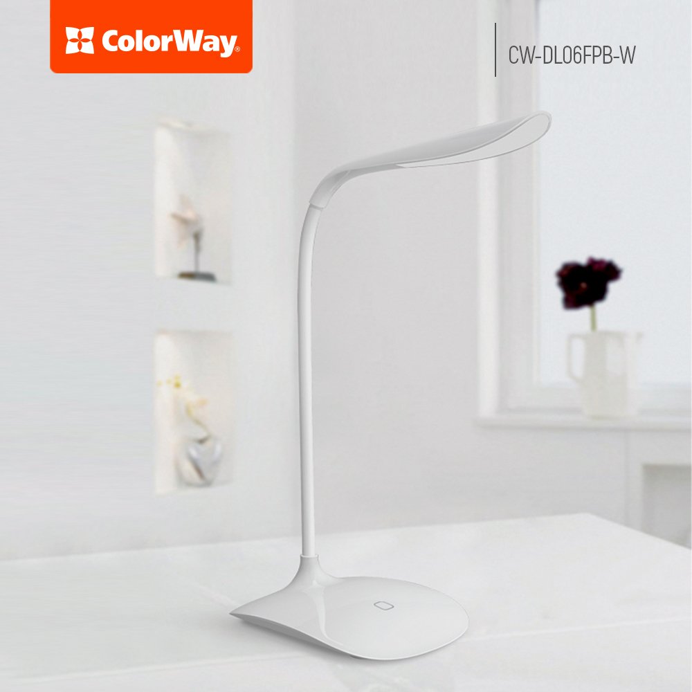 COLORWAY LED STOLNA LAMPA CW FLEXI, BIELA (CW-DL06FPB-W) https://www.andreashop.sk/files/kat_img/6.jpg_OID_Q7TF000901.jpg