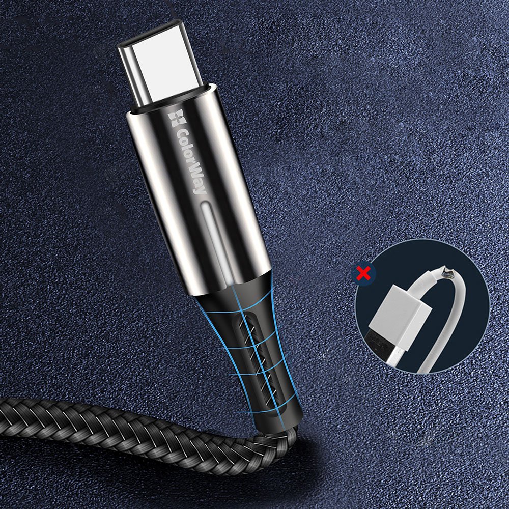 COLORWAY KABEL USB TYPE-C (ZINK ALLOY + LED) 2.4A 1M, BLACK (CW-CBUC035-BK) https://www.andreashop.sk/files/kat_img/7.jpg_OID_45SF000901.jpg