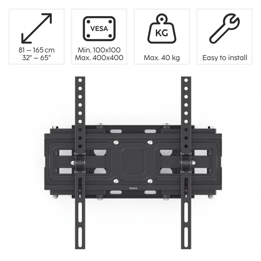 HAMA 220830 NASTENNY DRZIAK TV, POHYBLIVY (DVOJITE RAMENA), 400X400 https://www.andreashop.sk/files/kat_img/7.jpg_OID_DADJ000901.jpg