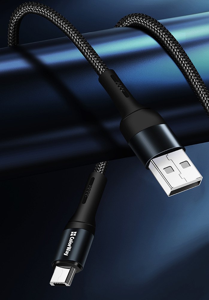 COLORWAY KABEL USB MICROUSB (NYLON) 2.4A 1M, BLACK (CW-CBUM045-BK) https://www.andreashop.sk/files/kat_img/7.jpg_OID_U3SF000901.jpg