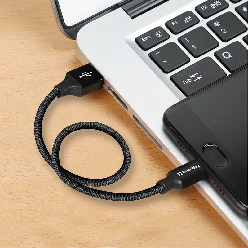 COLORWAY CABLE USB - APPLE LIGHTNING 2.4A 25CM BLACK (CW-CBUL048-BK) https://www.andreashop.sk/files/kat_img/7.jpg_OID_~900006O86.jpg