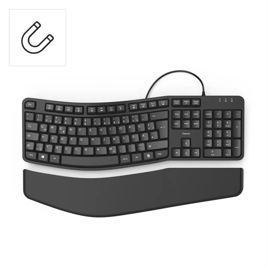 HAMA 182630 ERGONOMICKA KLAVESNICA EKC-400, ODNIMATELNA PODLOZKA POD ZAPASTIE https://www.andreashop.sk/files/kat_img/9.jpg_OID_7GE4000901.jpg