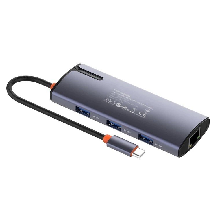 COLORWAY DOCKING STATION USB-C 6-IN-1 TYPE C PD 100W/USB3.0X3/USB2.0/HDMI 4K/RJ45 (CW-HUB03) https://www.andreashop.sk/files/kat_img/9.jpg_OID_~900006L5A.jpg