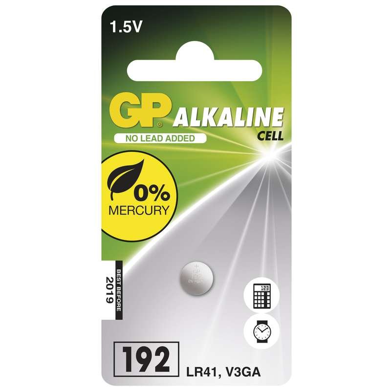 GP ALKALICKA BATERIA GOMBIKOVA LR41 (192F), 1KS BLISTER, B1392 https://www.andreashop.sk/files/kat_img/B1392_1_714435e366234a38896ce97e799e3963.jpg