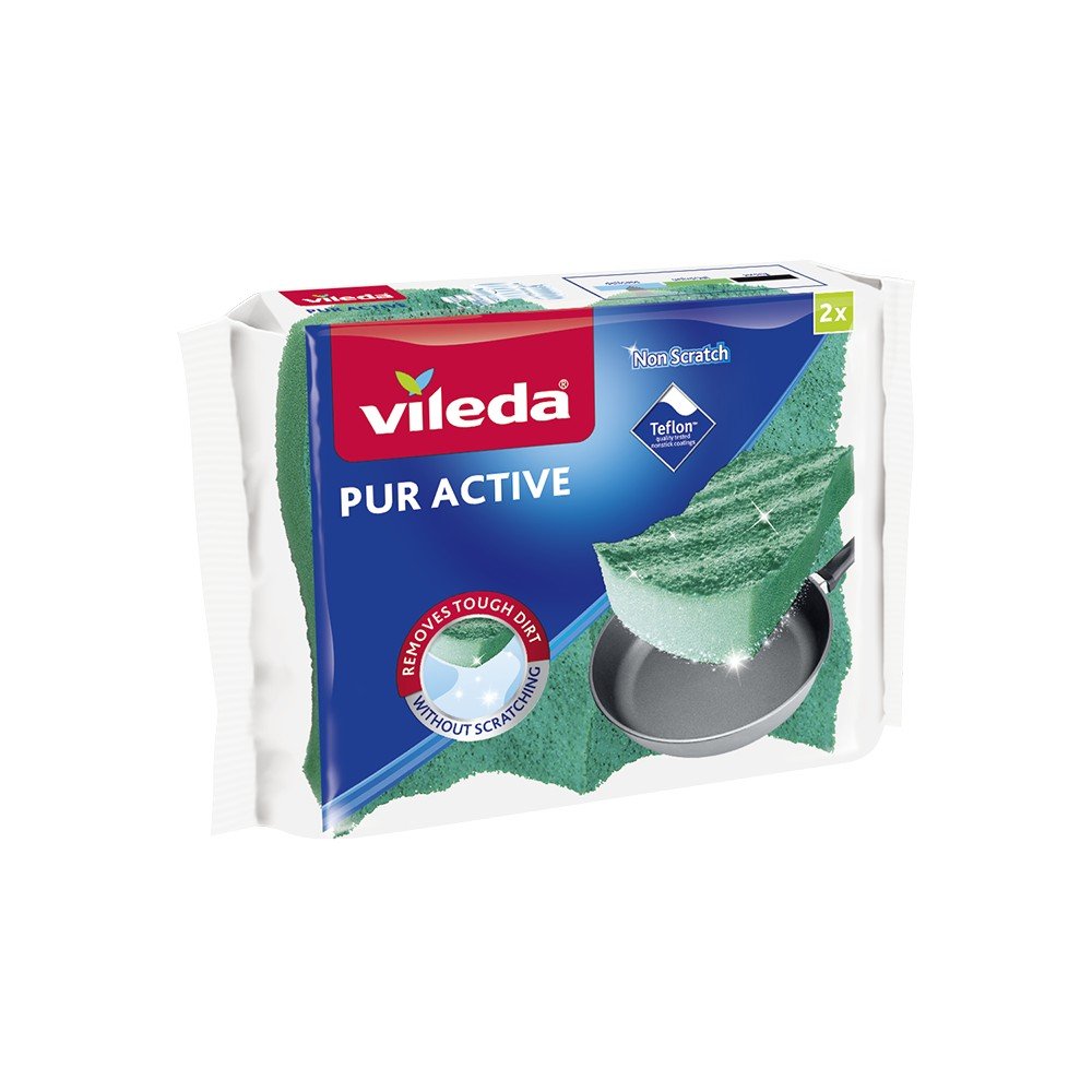 VILEDA PUR ACTIVE SPONGIA STREDNA 2KS 116509 https://www.andreashop.sk/files/kat_img/Vileda PUR active houbička střední.jpg_OID_M7BZI00101.jpg