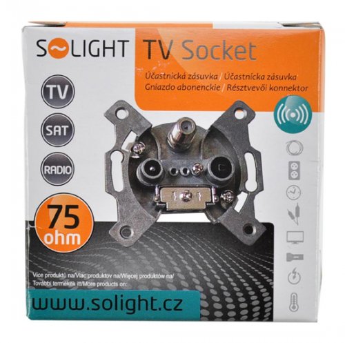 SOLIGHT XA05 UCASTNICKA ZASUVKA KONCOVA SO SAT, UTLM: 3DB https://www.andreashop.sk/files/kat_img/i2_5245b6c1b250424b9112654c2fc1bc19.png