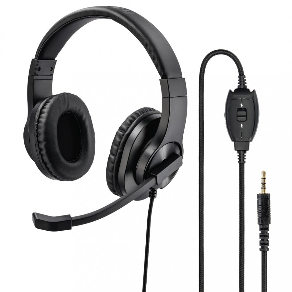 HAMA 139926 PC HEADSET HS-350, STEREO, CIERNY https://www.hama.sk/b2b/pictureprovider.aspx?format=png&path=139926%2F00139926abx.jpg