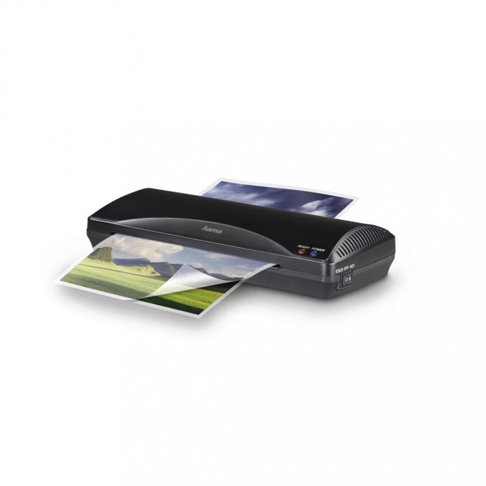 HAMA 50561 HOME&OFFICE, LAMINATOR DIN A4, LAMINOVANIE ZA STUDENA AJ HORUCA, VRATANE 5 FOLII https://www.hama.sk/b2b/pictureprovider.aspx?format=png&path=50561%2F00050561abx2.jpg