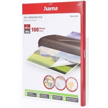 HAMA 50564 LAMINOVACIA FOLIA, DIN A4 (21.6X30.3 CM), 80 U, BALENIE, 100 KS https://www.hama.sk/b2b/pictureprovider.aspx?format=png&path=50564%2F00050564pac0.jpg